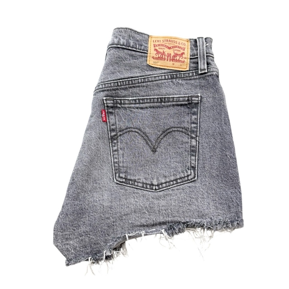 Levi's Cutoff Denim Jean Shorts 29 - Picture 1 of 10